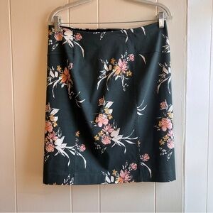 Lysse New York Mini Floral Spring Green Skirt Size XL